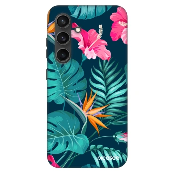 Husă pentru Samsung Galaxy S24 S921B 5G - Pink Monstera