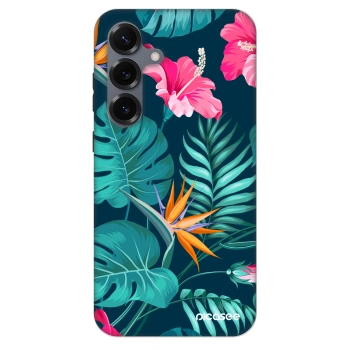 Husă pentru Samsung Galaxy S25 5G - Pink Monstera