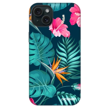 Husă pentru Apple iPhone 14 Plus - Pink Monstera