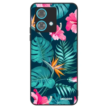 Husă pentru Motorola Edge 40 Neo - Pink Monstera