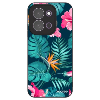 Husă pentru Xiaomi Redmi 15C 5G - Pink Monstera