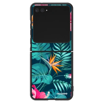 Husă pentru Motorola Razr 60 - Pink Monstera