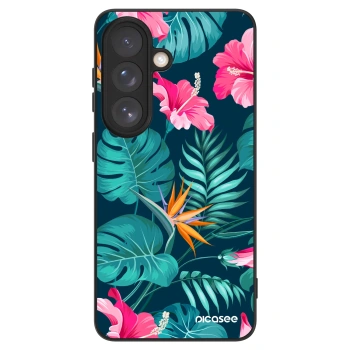 Picasee ULTIMATE CASE pentru Samsung Galaxy S26 - Pink Monstera