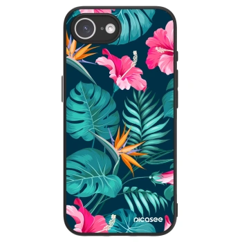 Picasee ULTIMATE CASE pentru Apple iPhone 17e - Pink Monstera