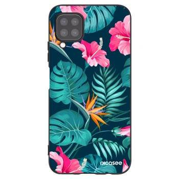 Picasee husă neagră din silicon pentru Huawei P40 Lite - Pink Monstera