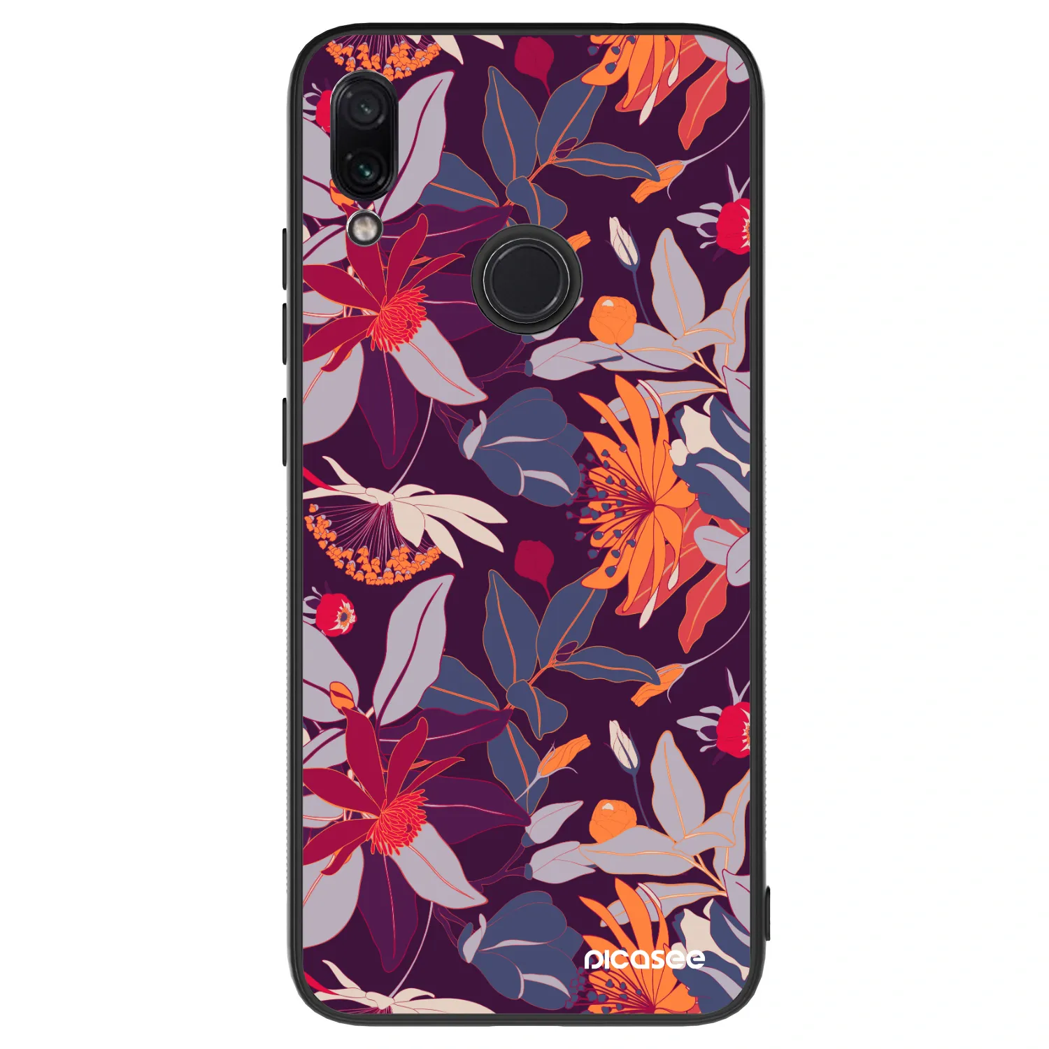 Picasee ULTIMATE CASE pentru Xiaomi Redmi Note 7 - Purple Leaf