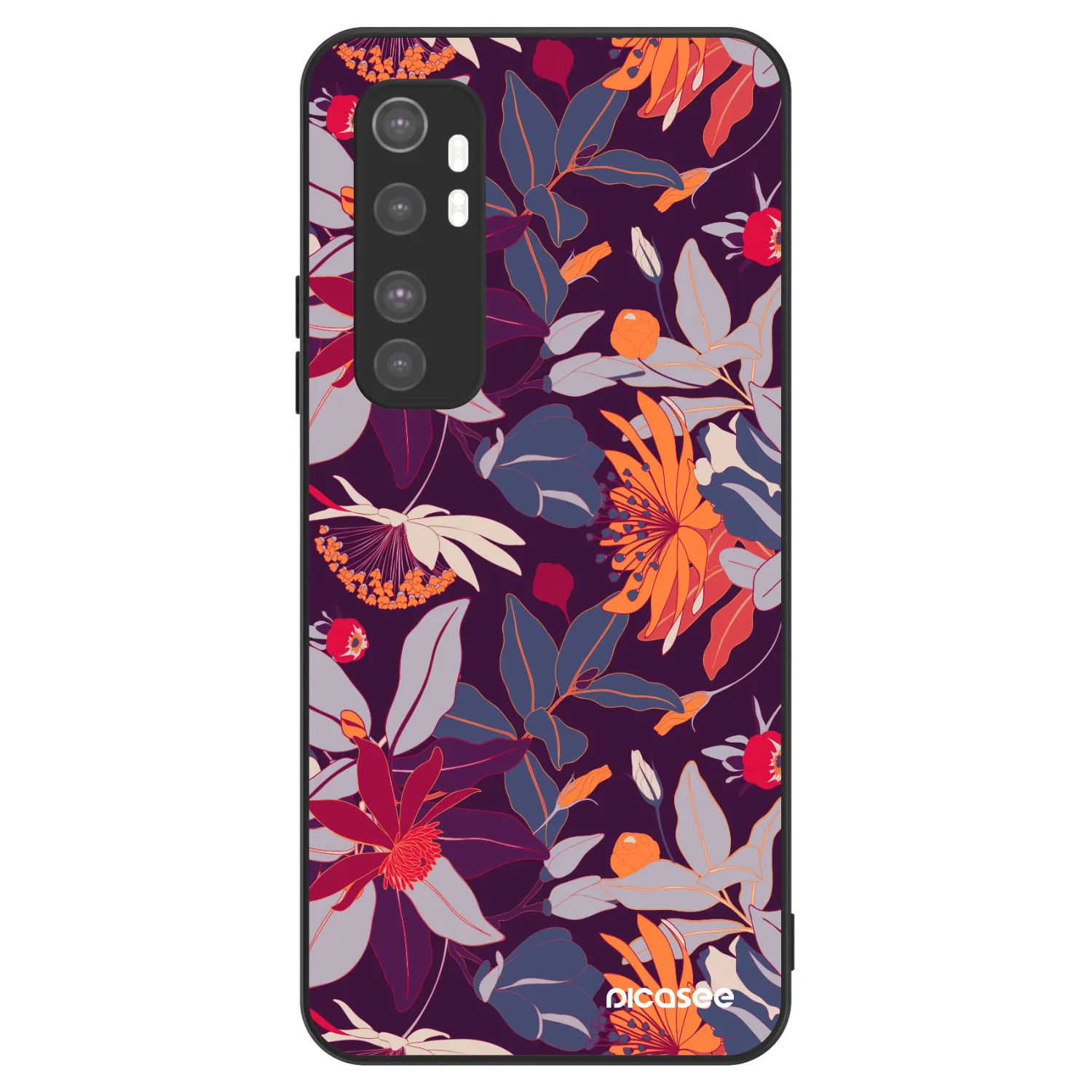 Picasee ULTIMATE CASE pentru Xiaomi Mi Note 10 Lite - Purple Leaf