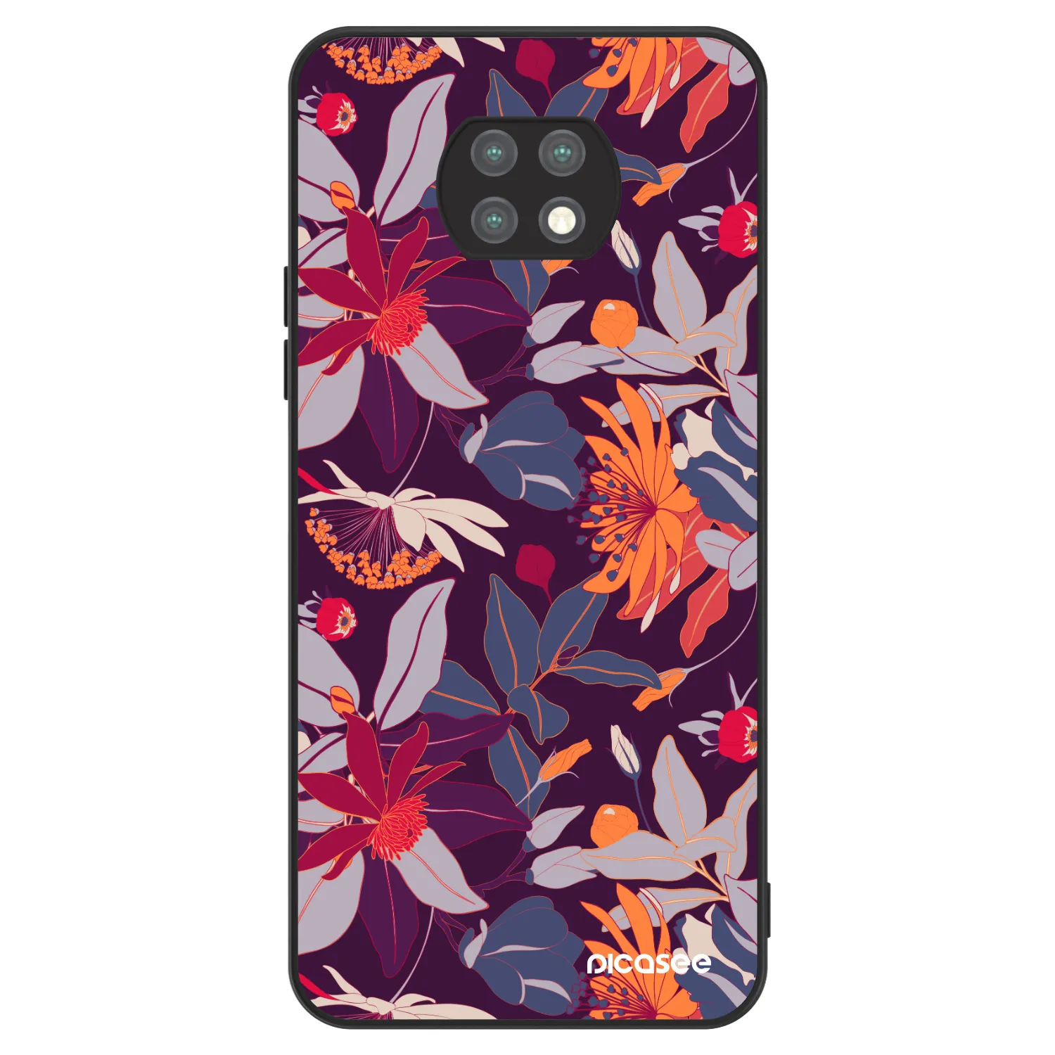 Picasee ULTIMATE CASE pentru Xiaomi Redmi Note 9T - Purple Leaf