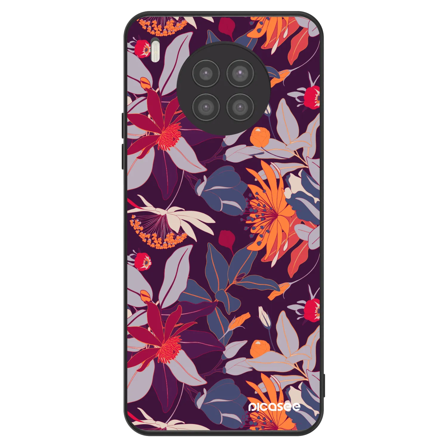 Picasee ULTIMATE CASE pentru Huawei Nova 8i - Purple Leaf