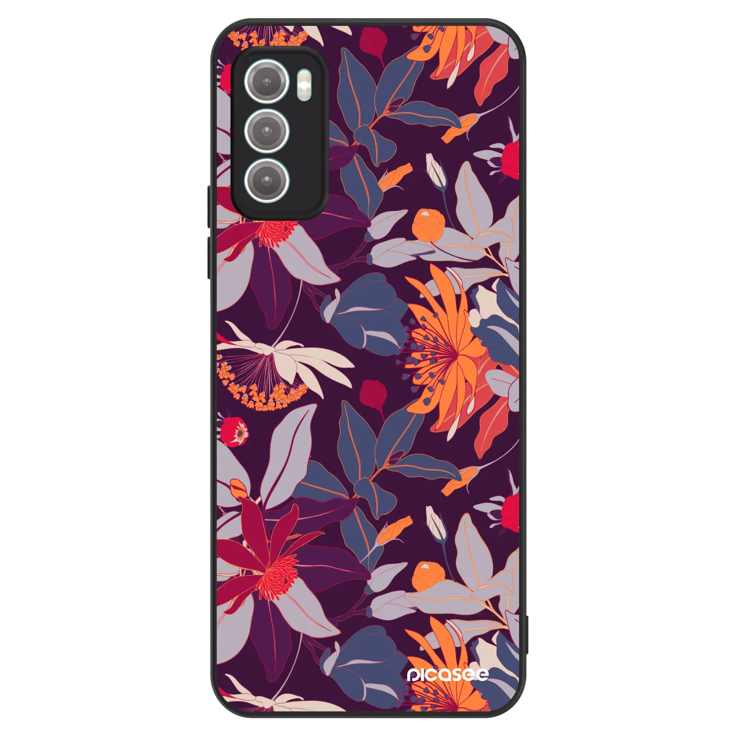 Picasee ULTIMATE CASE pentru Motorola Moto G60 - Purple Leaf