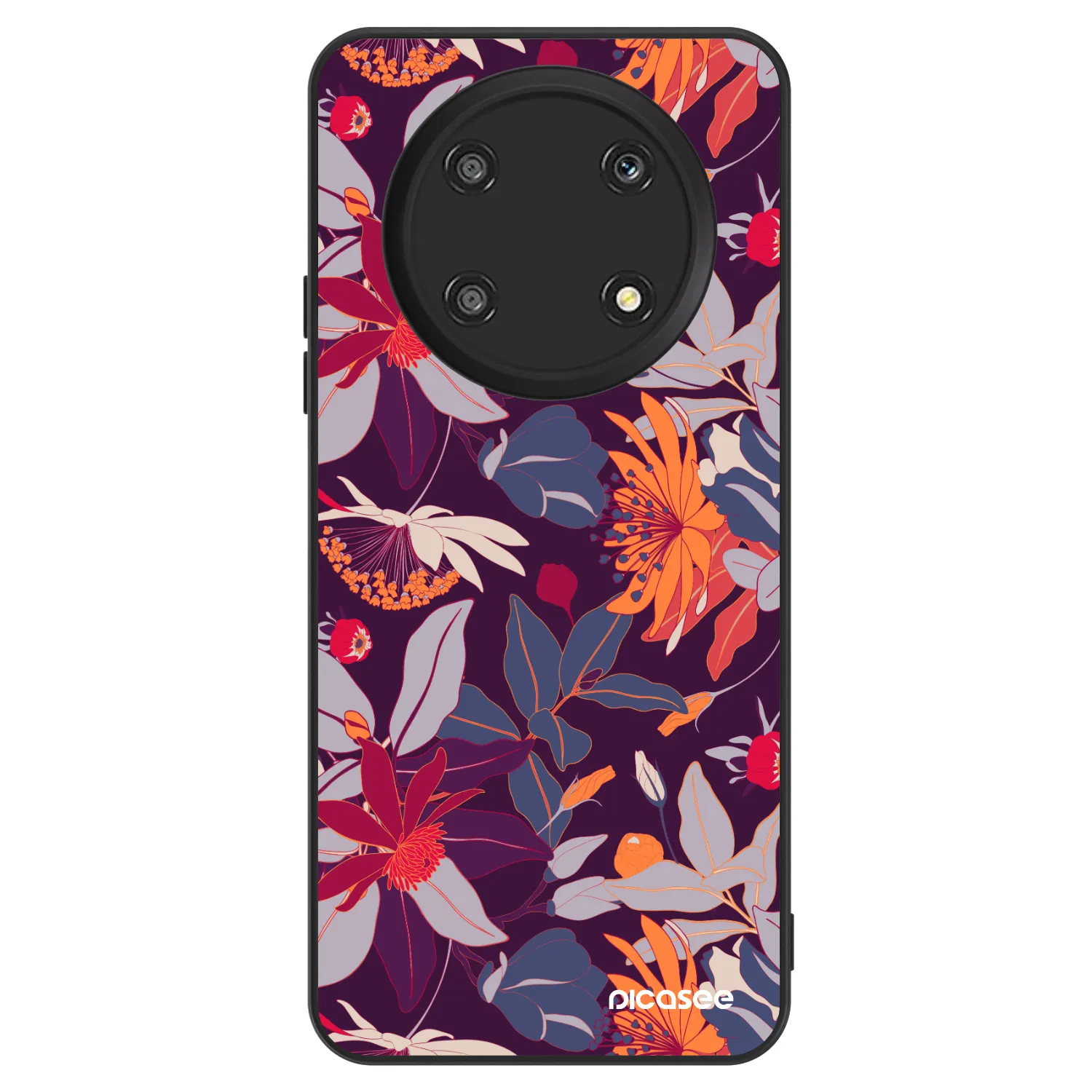 Picasee ULTIMATE CASE pentru Honor Magic4 Lite 5G - Purple Leaf