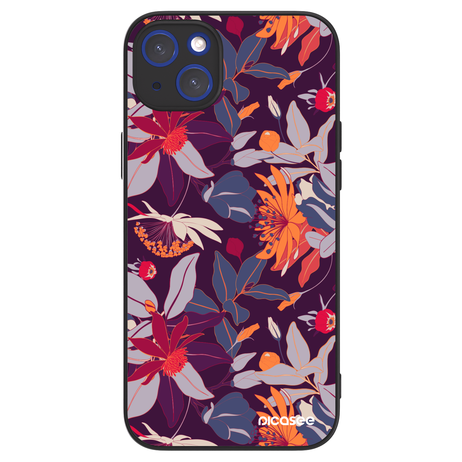 Picasee ULTIMATE CASE pentru Apple iPhone 14 Plus - Purple Leaf