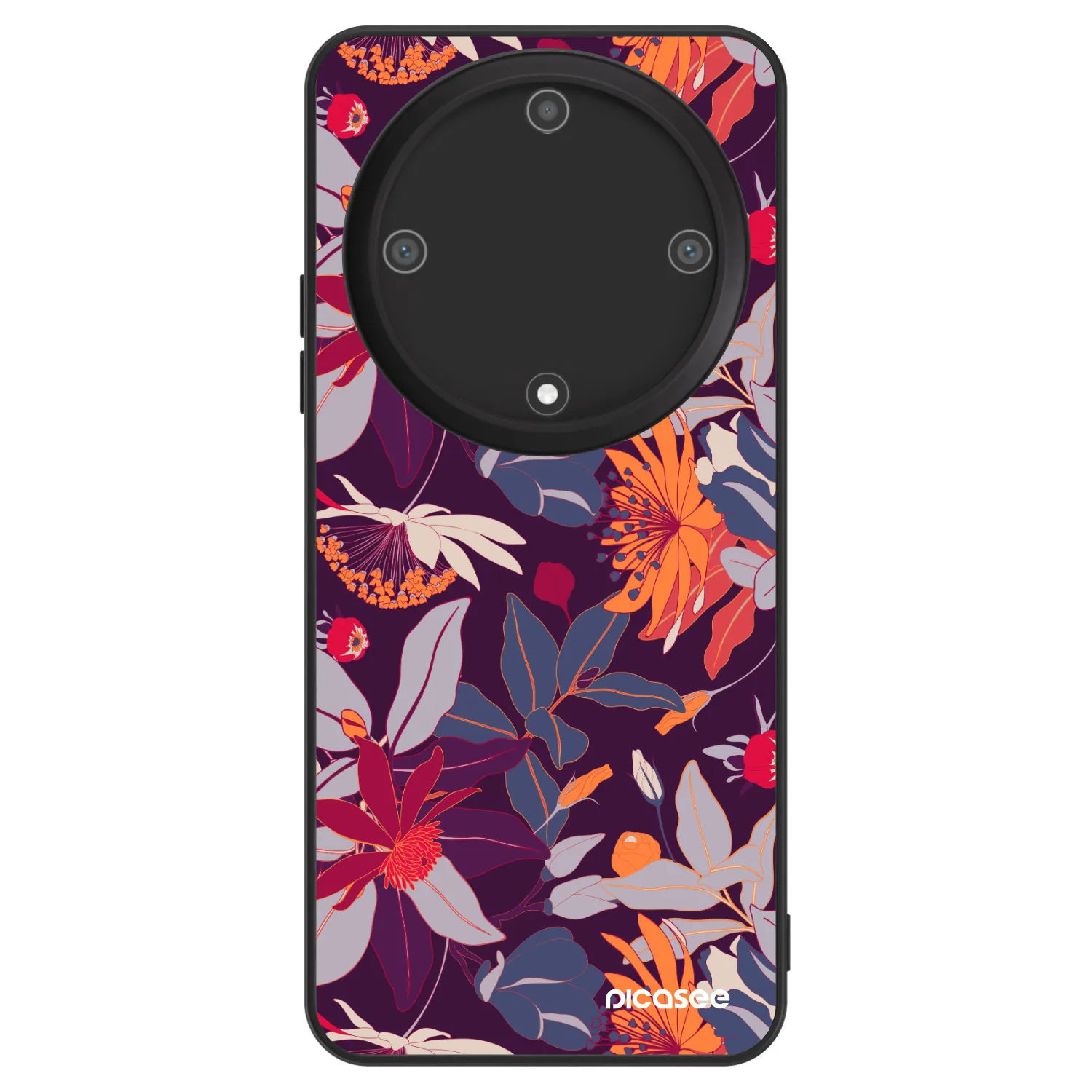 Picasee ULTIMATE CASE pentru Honor Magic5 Lite 5G - Purple Leaf
