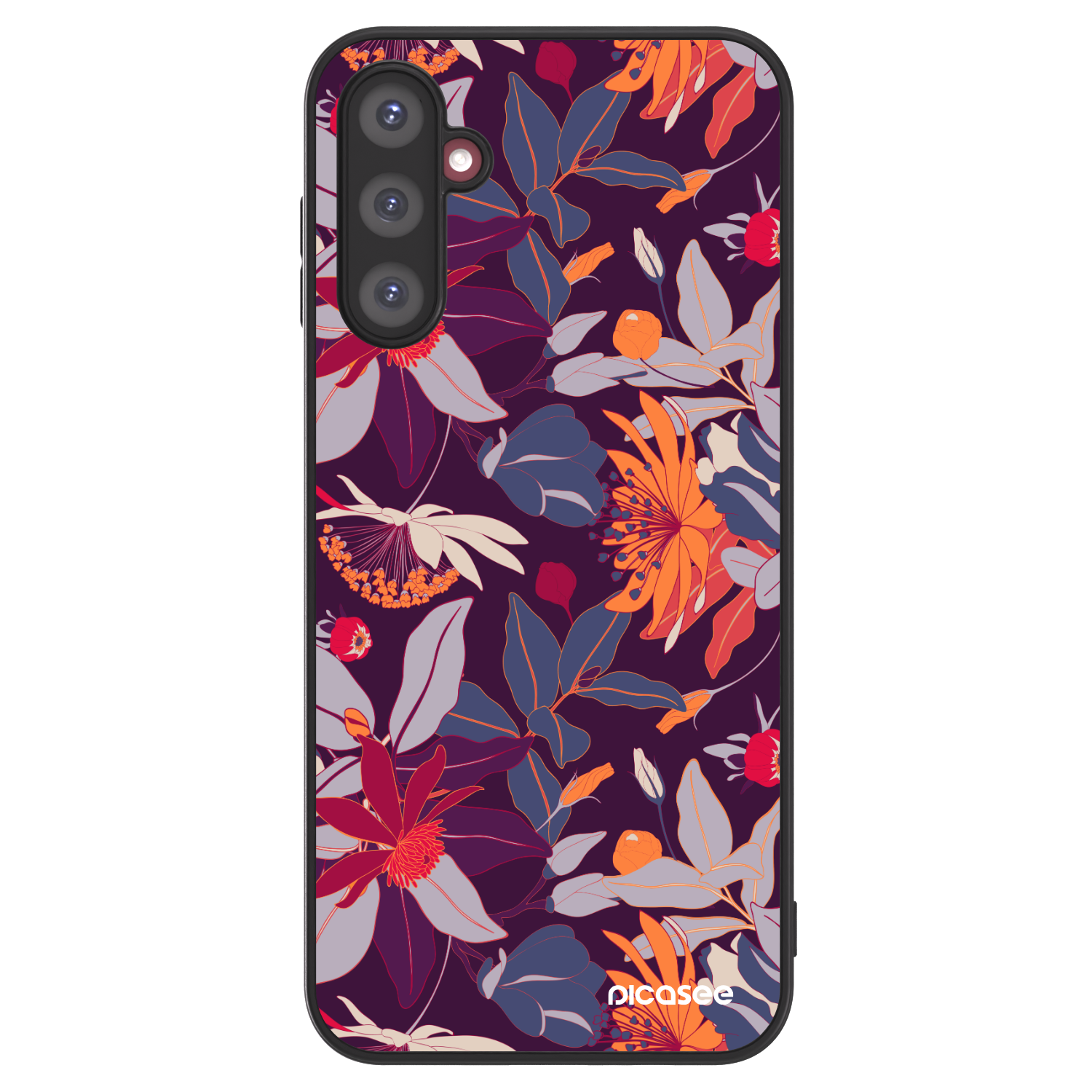 Picasee ULTIMATE CASE pentru Samsung Galaxy A14 5G A146P - Purple Leaf