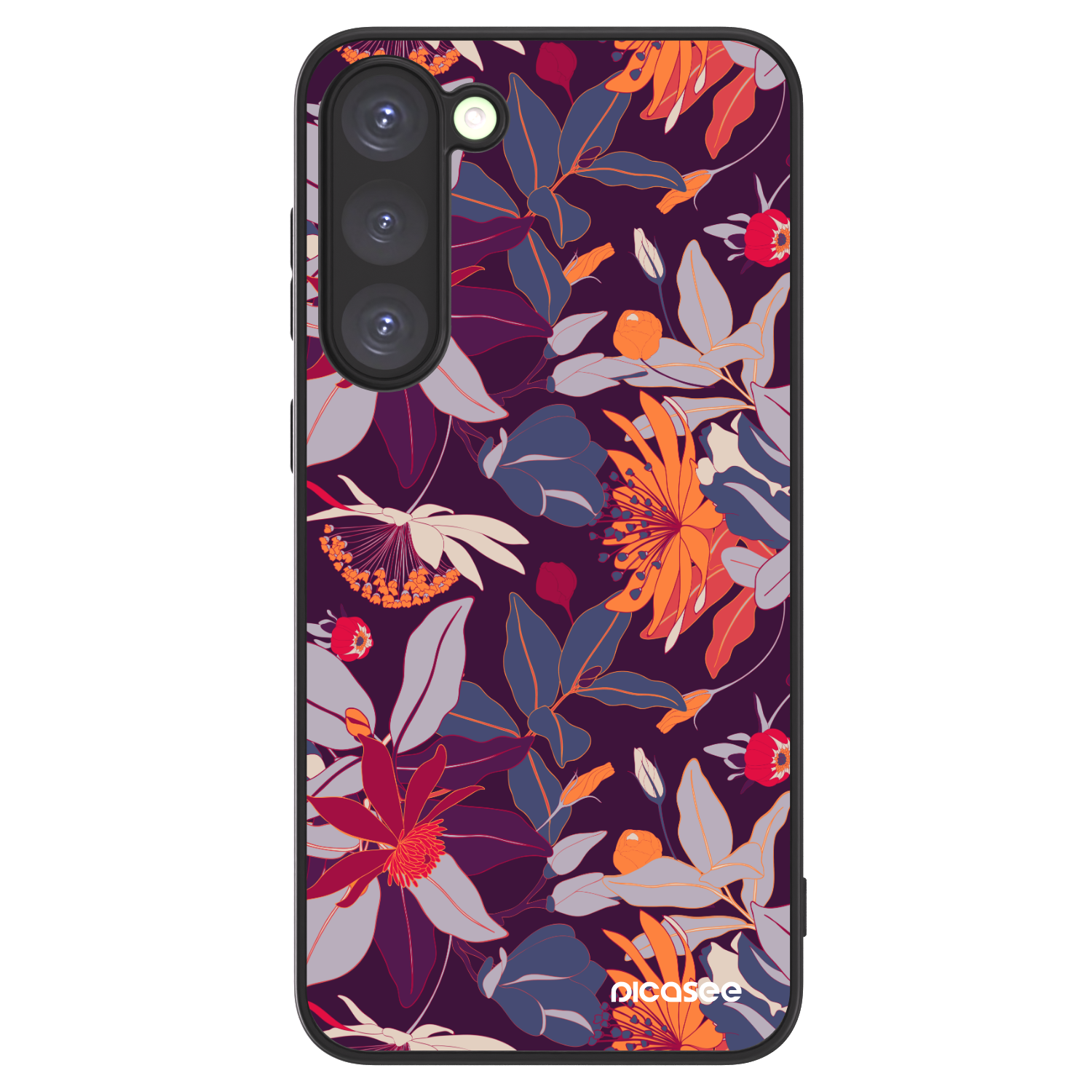 Picasee ULTIMATE CASE PowerShare pentru Samsung Galaxy S23+ 5G - Purple Leaf