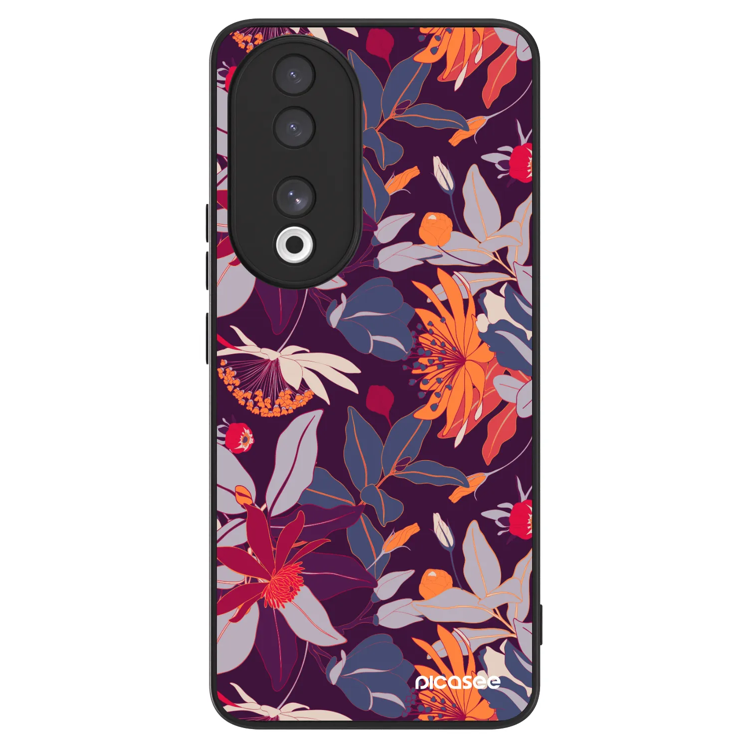 Picasee ULTIMATE CASE pentru Honor 90 5G - Purple Leaf