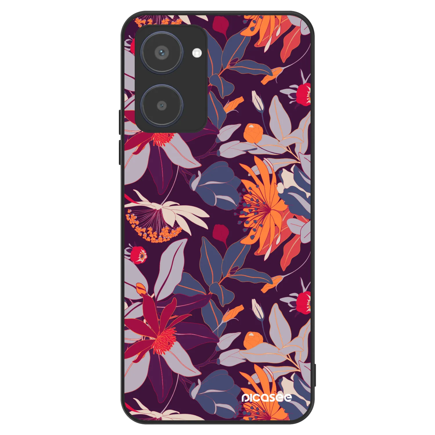 Picasee ULTIMATE CASE pentru Realme 10 4G - Purple Leaf
