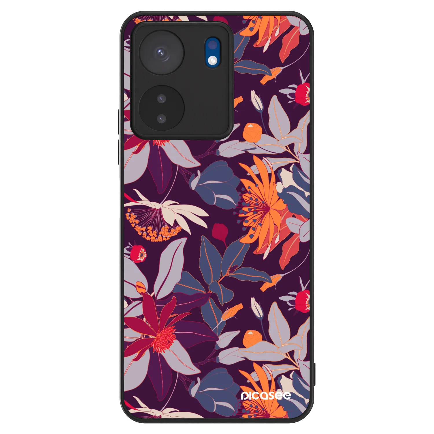 Picasee ULTIMATE CASE pentru Xiaomi Redmi 13C 4G - Purple Leaf