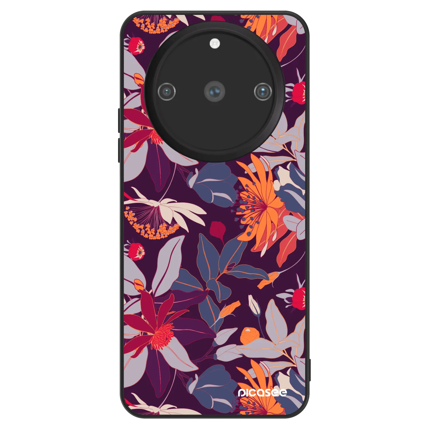 Picasee ULTIMATE CASE pentru Realme 11 Pro+ - Purple Leaf