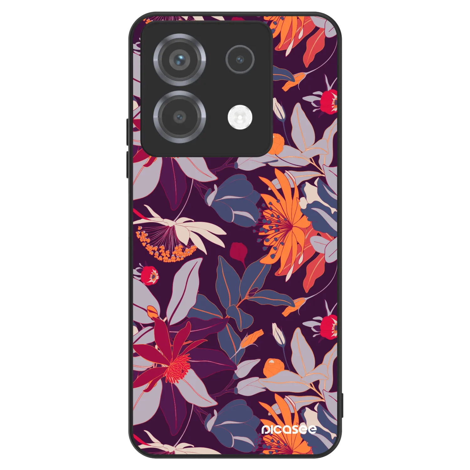 Picasee ULTIMATE CASE pentru Xiaomi Poco X6 - Purple Leaf