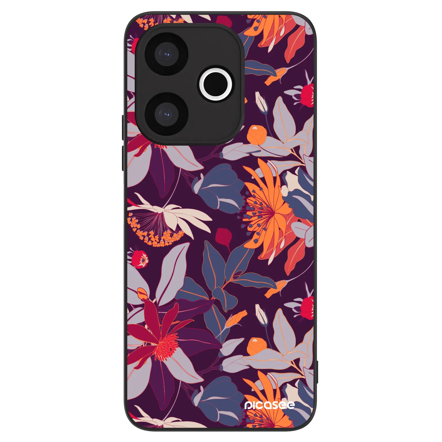 Picasee ULTIMATE CASE pentru Xiaomi Redmi 13 4G - Purple Leaf