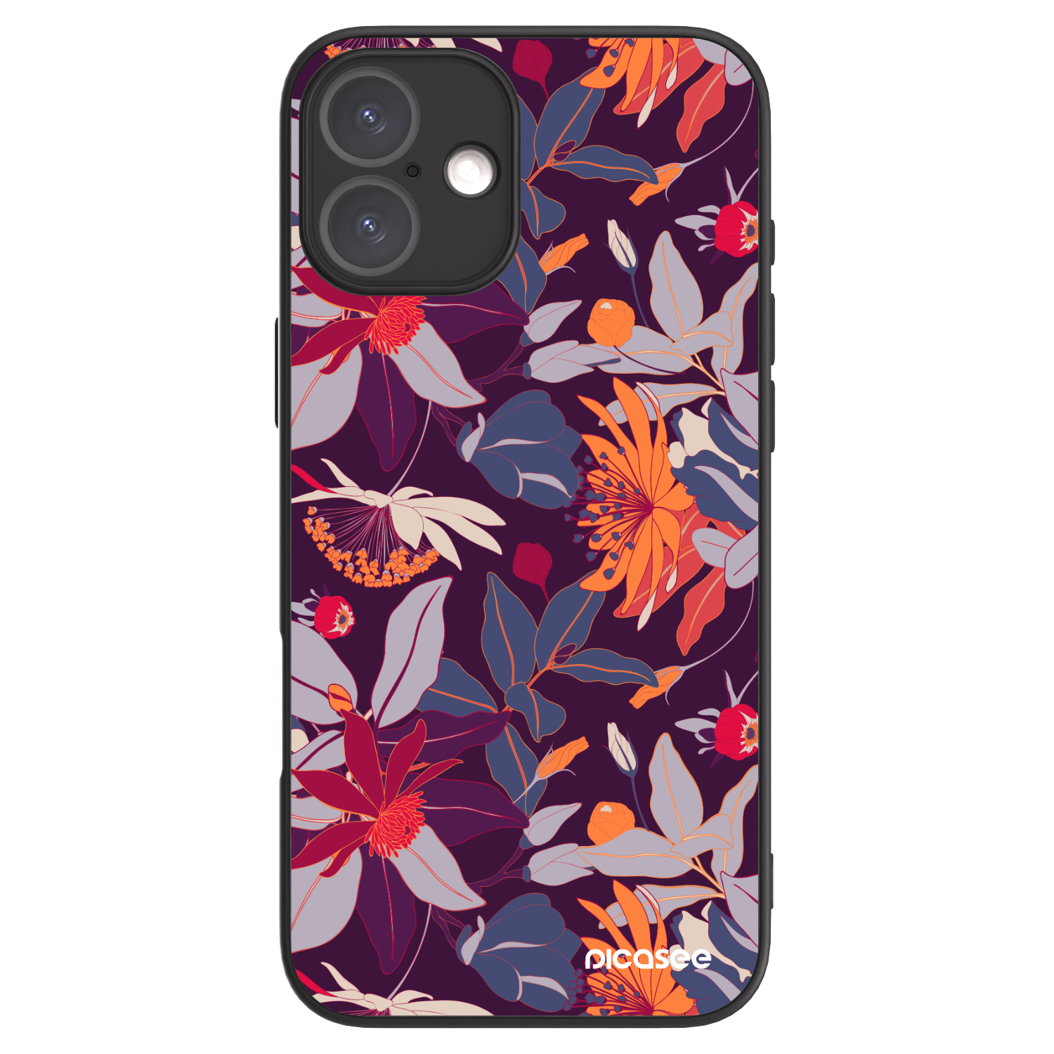 Picasee ULTIMATE CASE pentru Apple iPhone 16 Plus - Purple Leaf