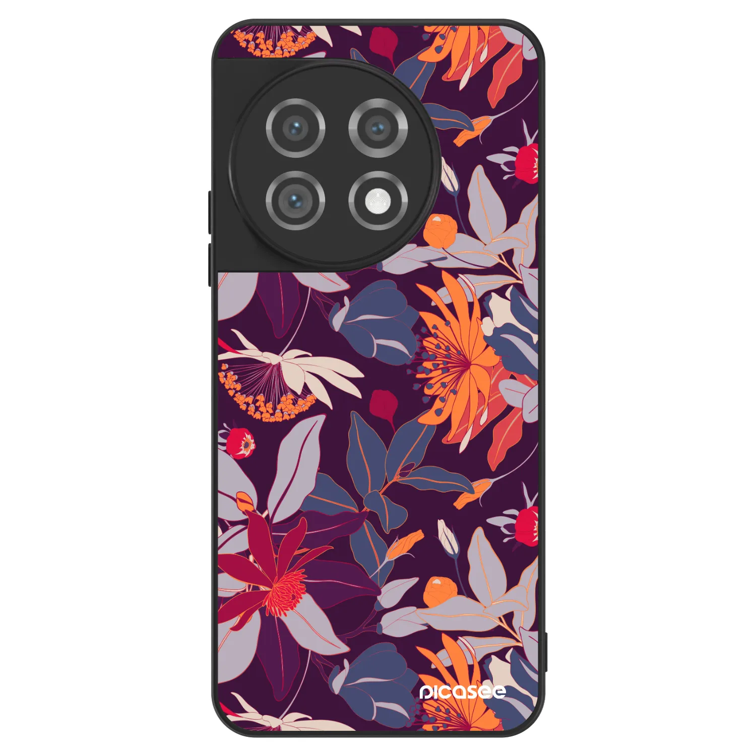 Picasee ULTIMATE CASE pentru OnePlus 11 5G - Purple Leaf
