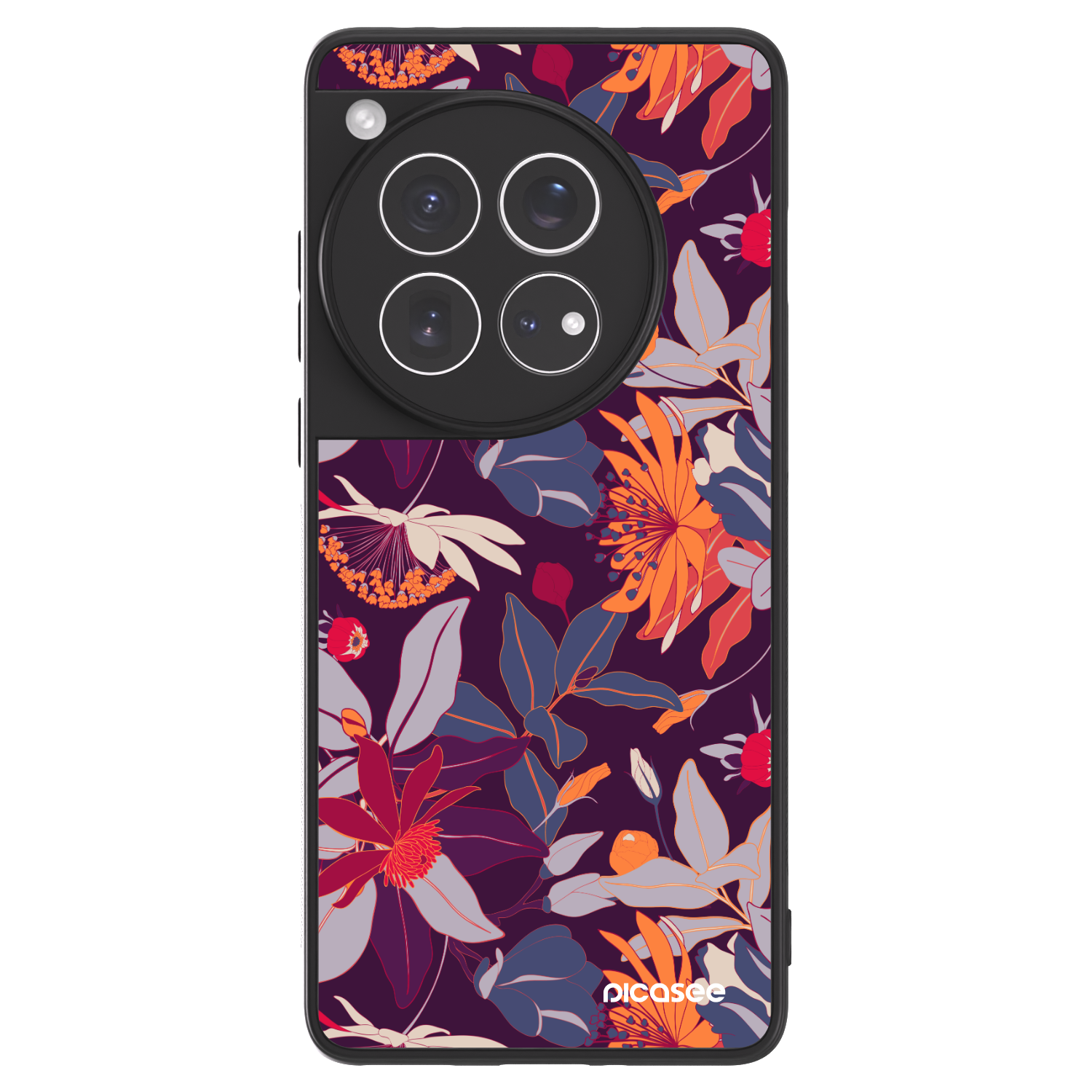 Picasee ULTIMATE CASE pentru OnePlus 12 5G - Purple Leaf