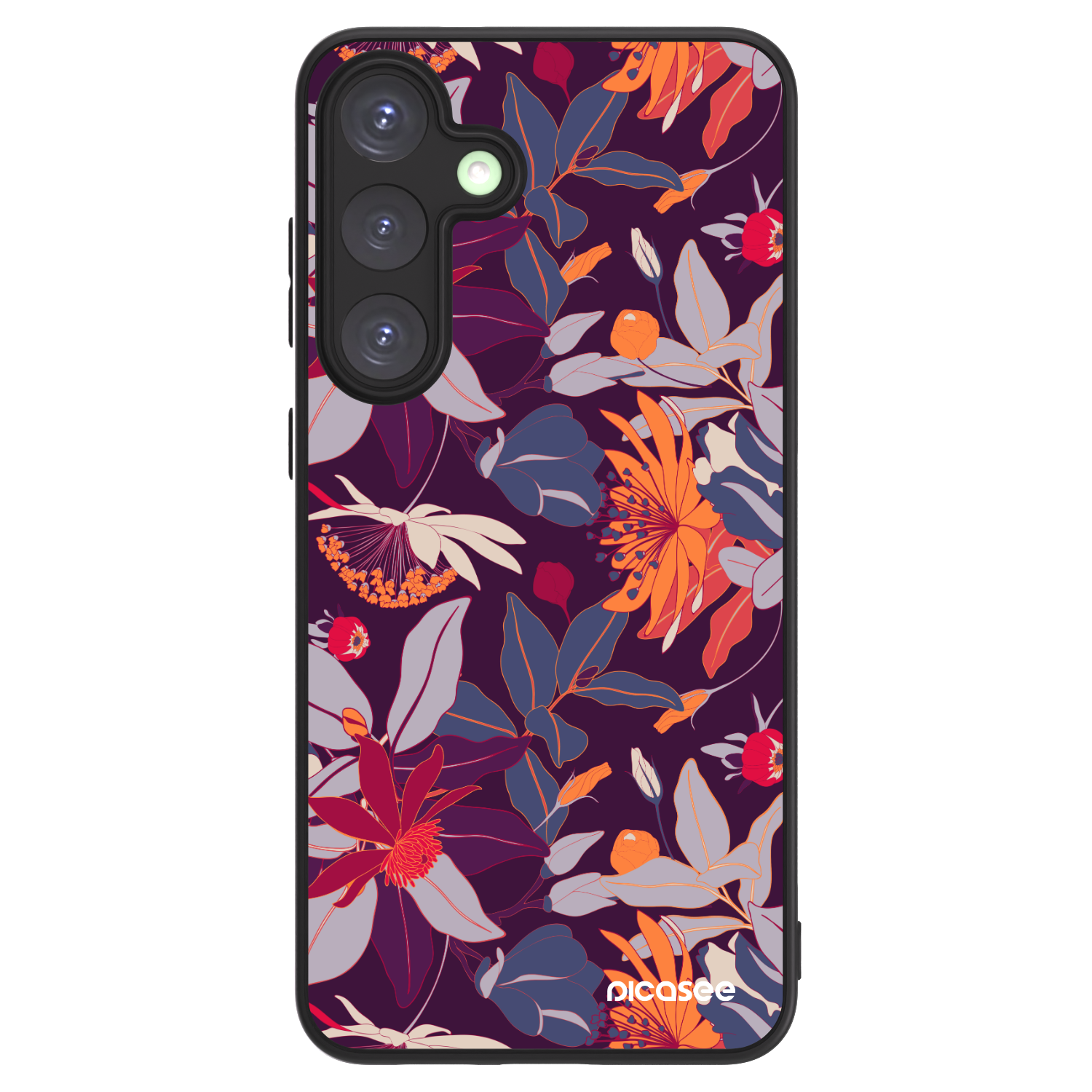 Picasee ULTIMATE CASE pentru Samsung Galaxy S25+ 5G - Purple Leaf