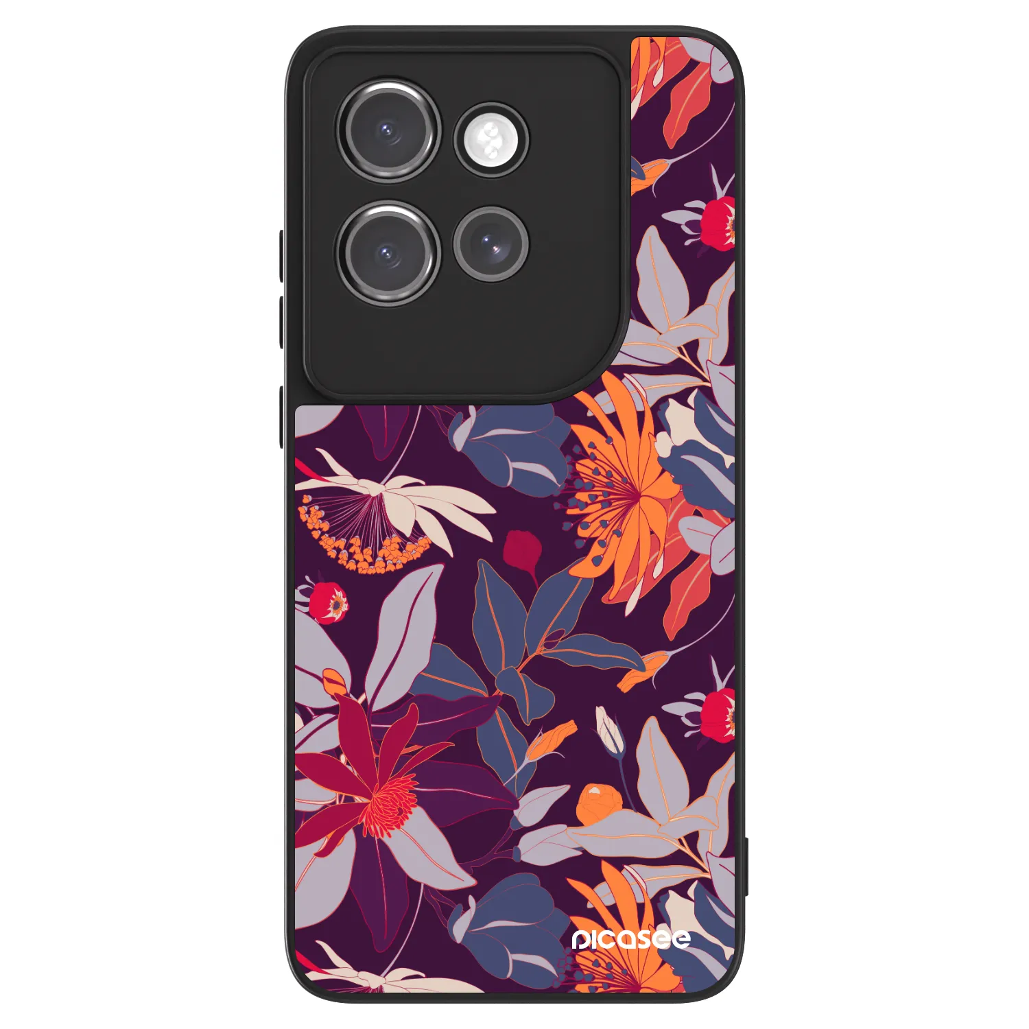 Picasee ULTIMATE CASE pentru Motorola Edge 50 Neo - Purple Leaf