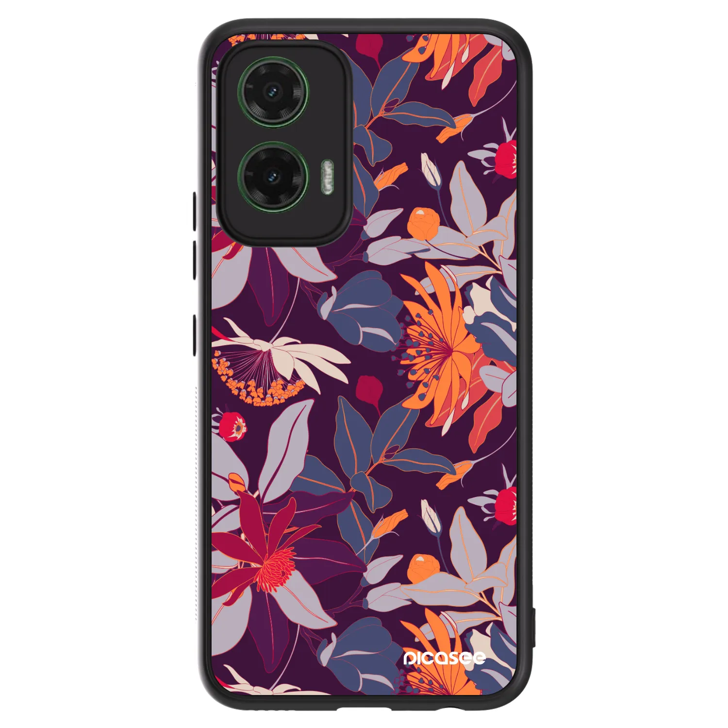 Picasee ULTIMATE CASE pentru Motorola Moto G35 5G - Purple Leaf
