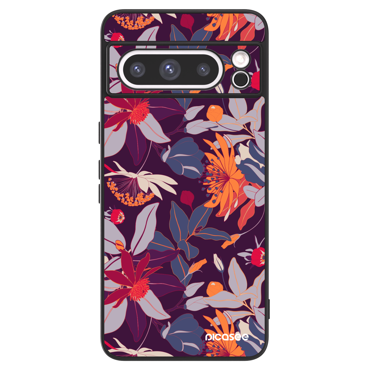 Picasee ULTIMATE CASE pentru Google Pixel 8 Pro - Purple Leaf
