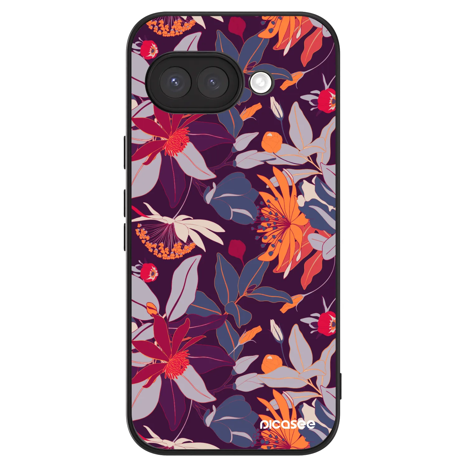 Picasee ULTIMATE CASE pentru Google Pixel 9a - Purple Leaf