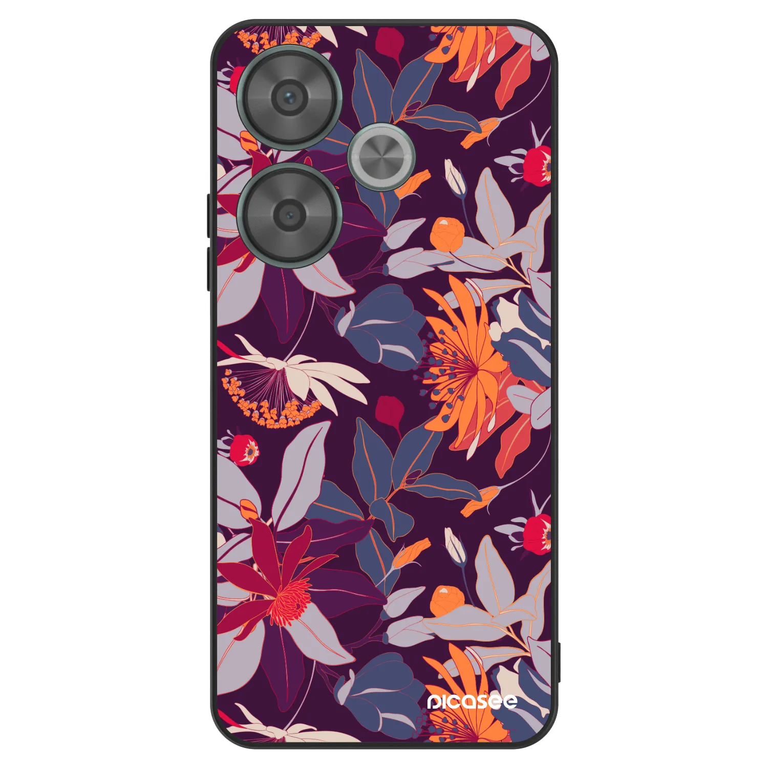 Picasee ULTIMATE CASE pentru Xiaomi Poco F6 - Purple Leaf