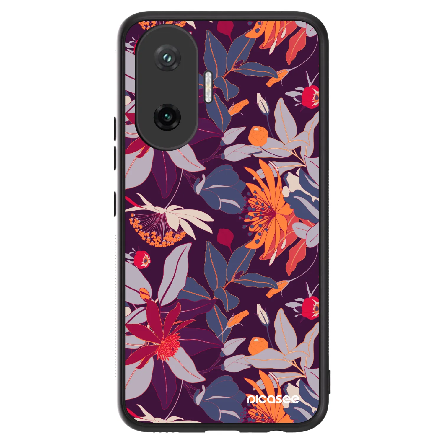 Picasee ULTIMATE CASE pentru Xiaomi Poco F7 Pro 5G - Purple Leaf
