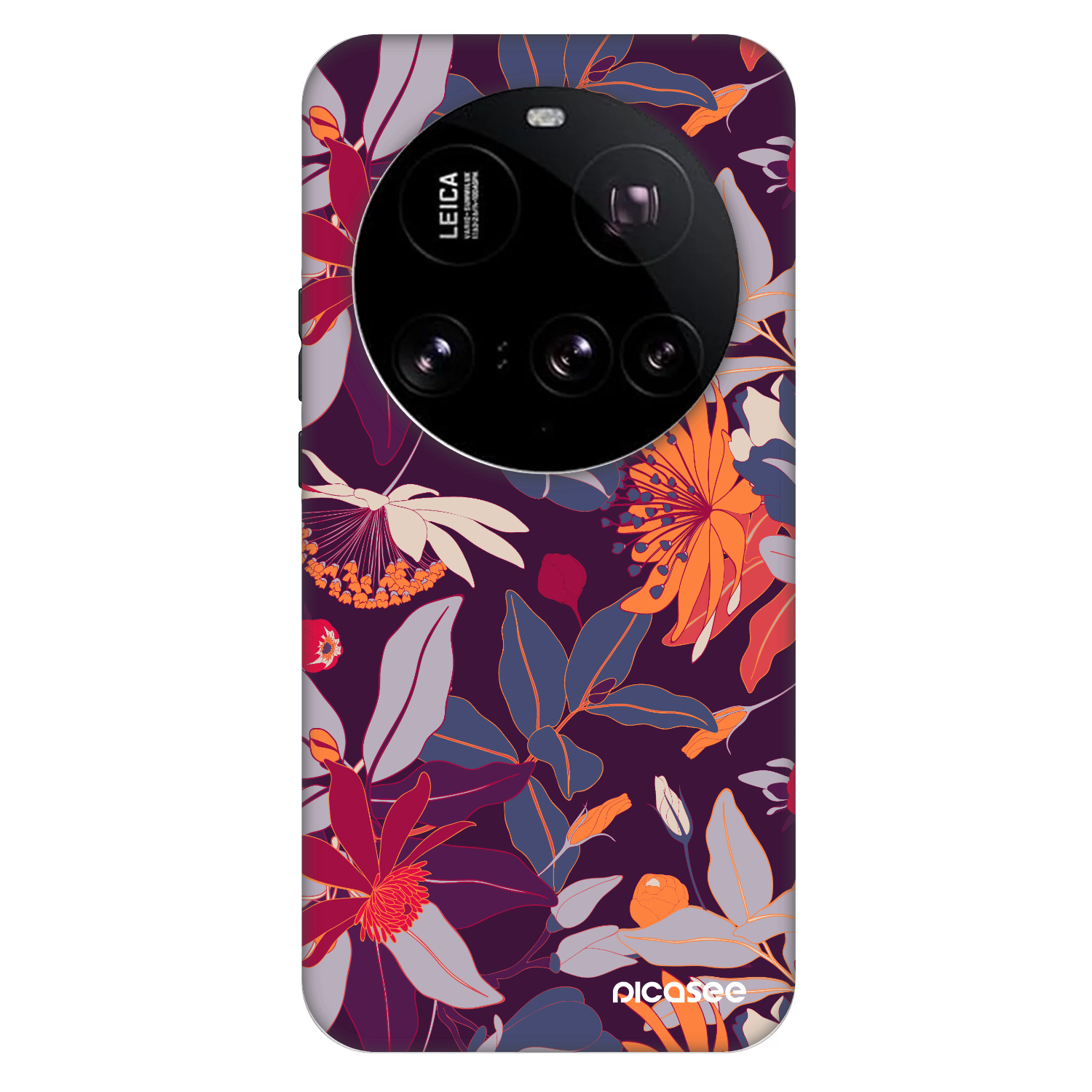 Picasee Fashion Case pentru Xiaomi 15 Ultra - Purple Leaf
