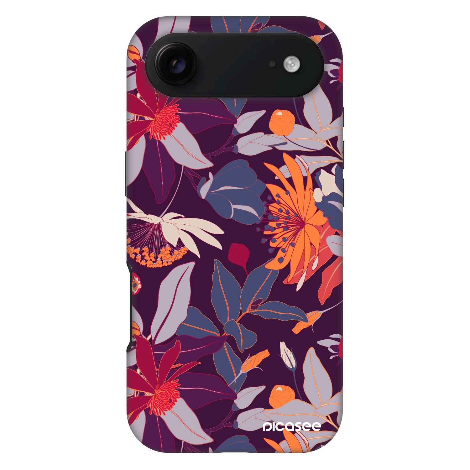 Picasee Fashion Case MagSafe pentru Apple iPhone Air - Purple Leaf