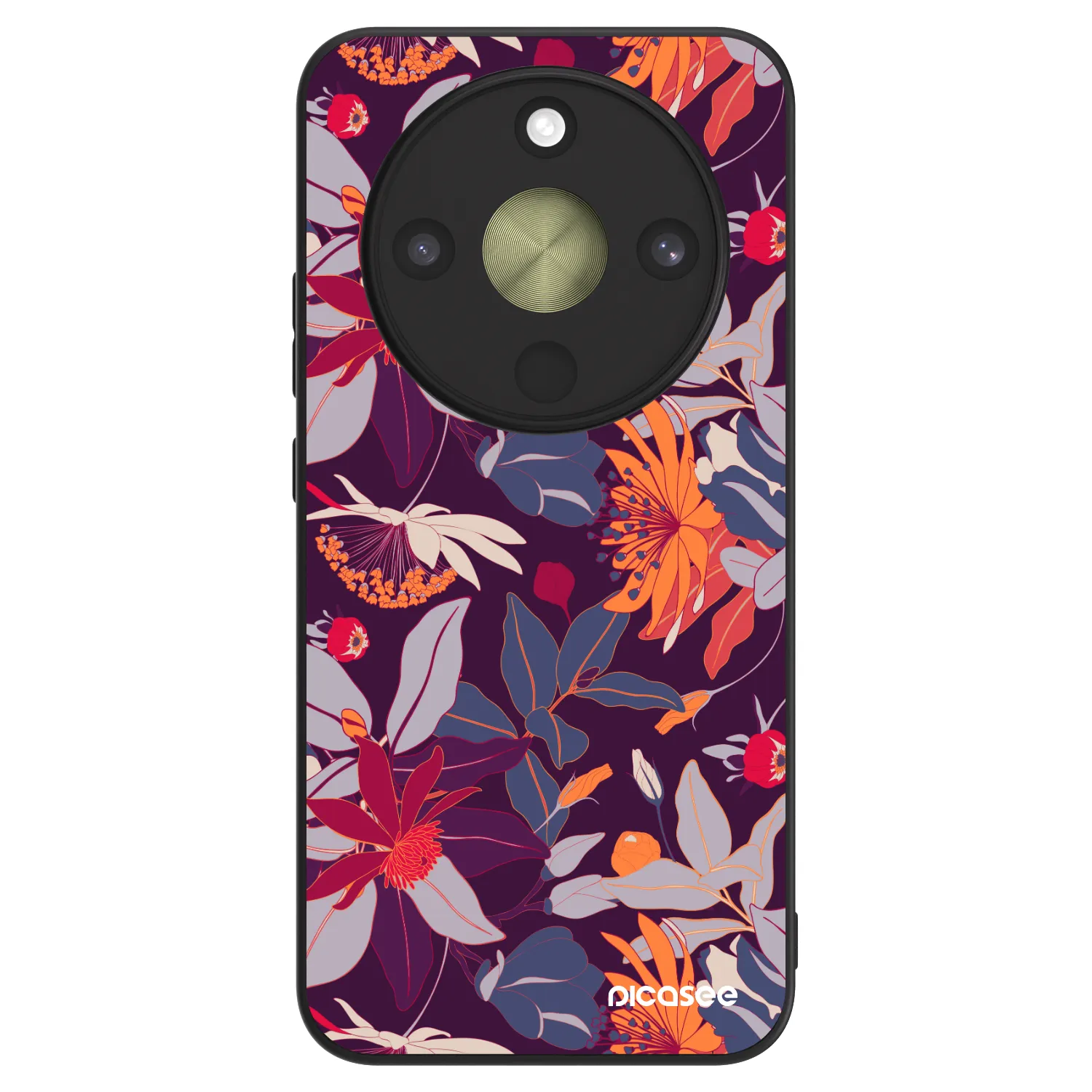 Picasee ULTIMATE CASE pentru Honor Magic8 Lite 5G - Purple Leaf