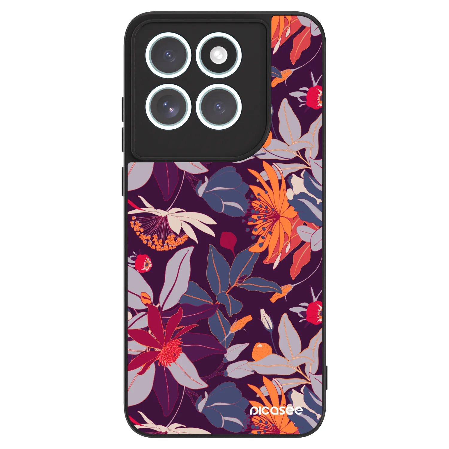 Picasee ULTIMATE CASE pentru Motorola Edge 70 Fusion - Purple Leaf