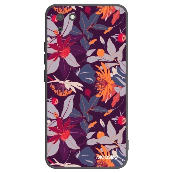 Husă pentru Huawei Y5P - Purple Leaf