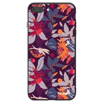 Husă pentru Apple iPhone 7 Plus - Purple Leaf