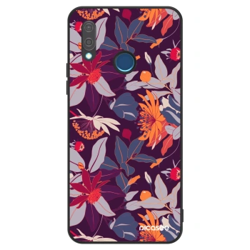 Husă pentru Huawei P20 Lite - Purple Leaf