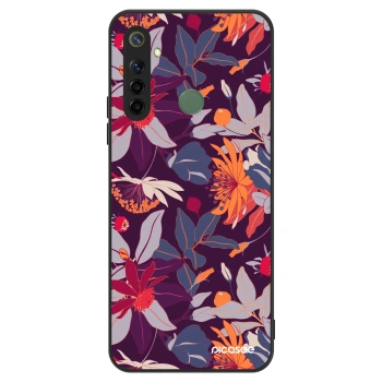 Husă pentru Realme 6i - Purple Leaf