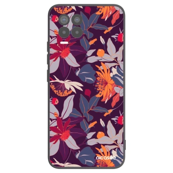 Husă pentru Realme 8 Pro - Purple Leaf