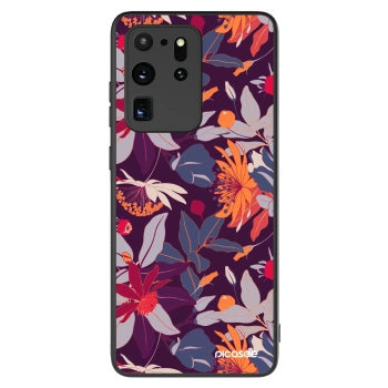 Husă pentru Samsung Galaxy S20 Ultra 5G G988F - Purple Leaf
