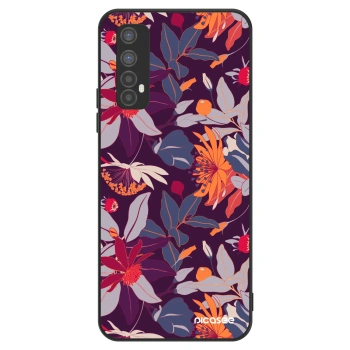 Husă pentru Realme 7 - Purple Leaf