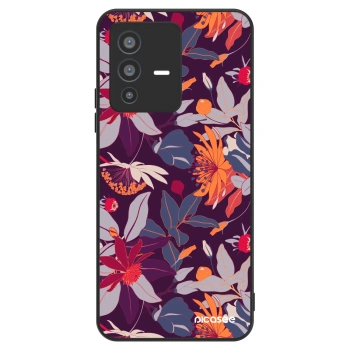 Husă pentru Vivo V23 5G - Purple Leaf