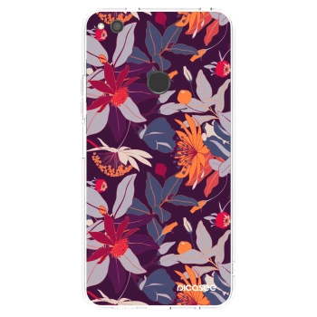 Husă pentru Huawei P9 Lite 2017 - Purple Leaf