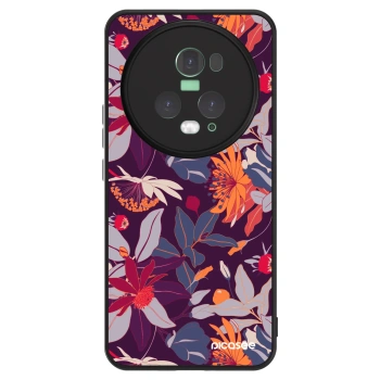Husă pentru Honor Magic5 Pro - Purple Leaf