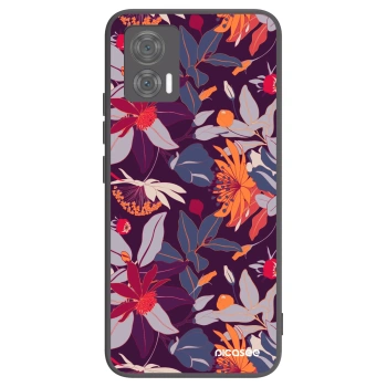 Husă pentru Motorola Edge 30 Neo - Purple Leaf